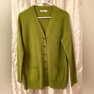 NWOT Lambswool Cardigan Women's